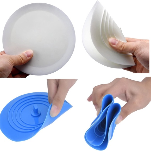 Cute Silicone Bathtub Drain Cover - Tub Stopper & Shower Floor Drain Plug, Anti-Cockroach For Kitchen Sink (Multiple Colors)